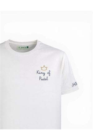 T-Shirt Portofino Man In Cotone Con Stampa Frontale MC2 SAINT BARTH | T-shirt | POT000101993L